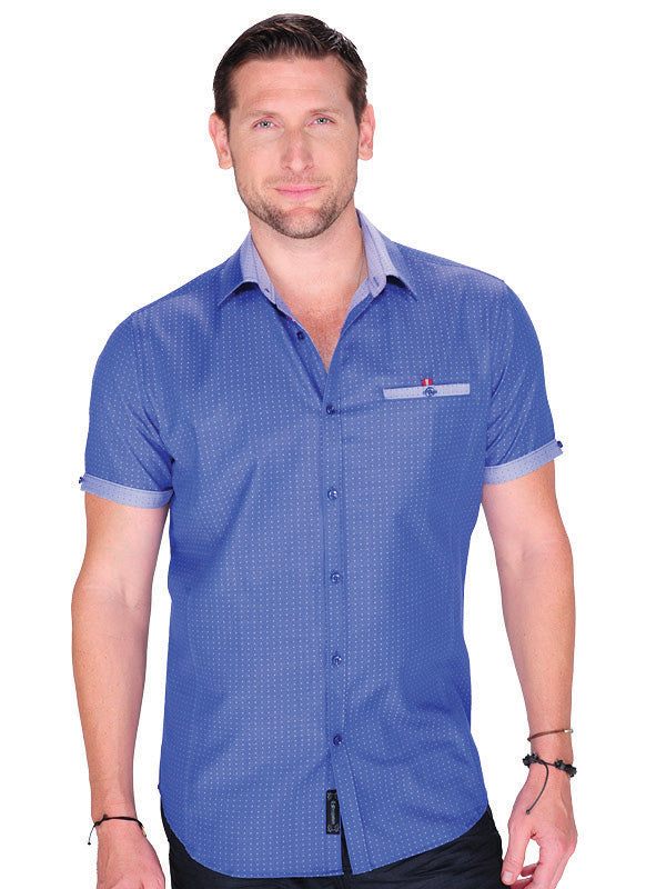 Men's Short Sleeve Slim Fit Contrast Cuff & Pocket – IMAGE CONCEPTS ...